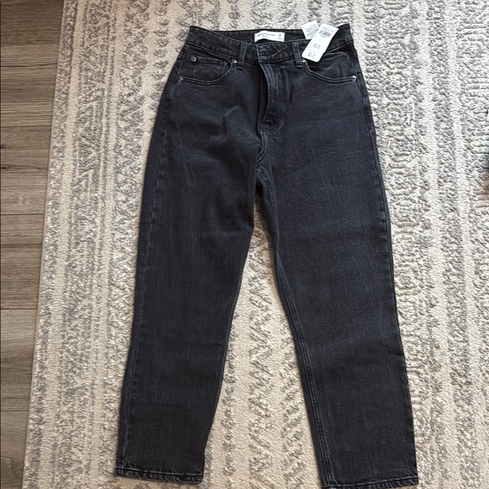 Abercrombie & Fitch Black High Rise Jeans